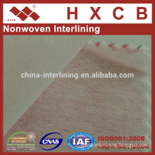 Coated Bonded Elastic Nonwoven Interlining Fusible Interfacing PA Microdot Fabric